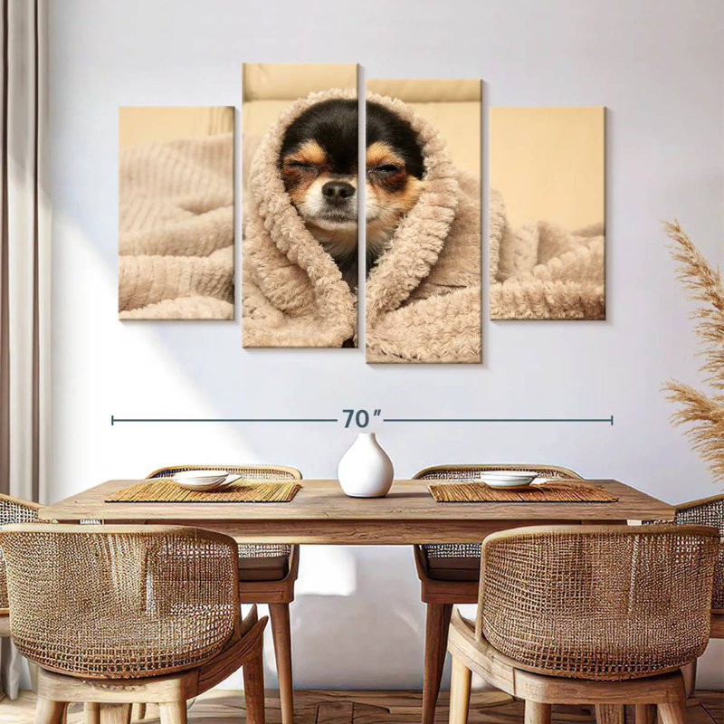 Brampt Cozy Chihuahua Dog, 42" H x 68" W