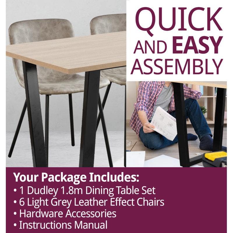 6 -Person Dining Set