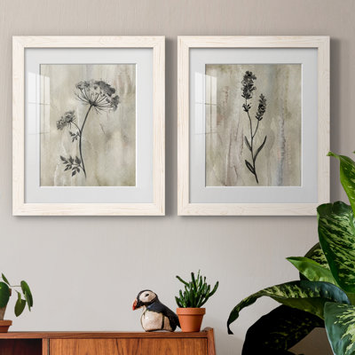 Sumi-e Silhouette I - ensemble de 2 reproductions