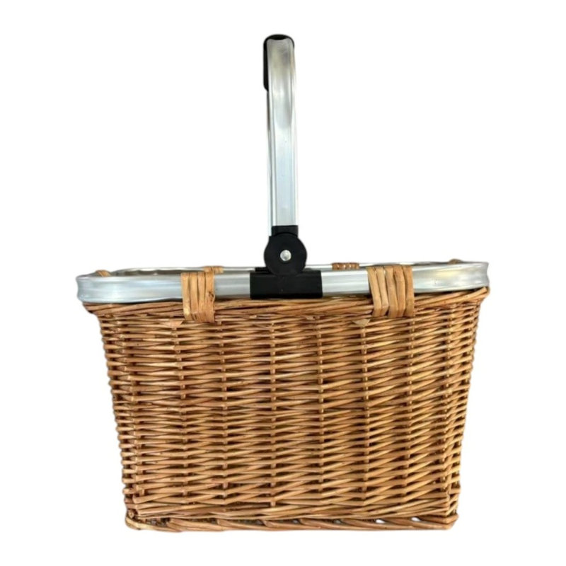 Bay Isle Home Wicker Decorative Basket, Brown