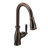 MOEN Brantford Single-Handle Pull-Down Sprayer Kitchen Faucet with Reflex and Power Boost in Oil Rubbed Bronze-9328298