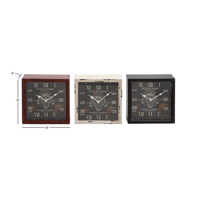 Horloge de table