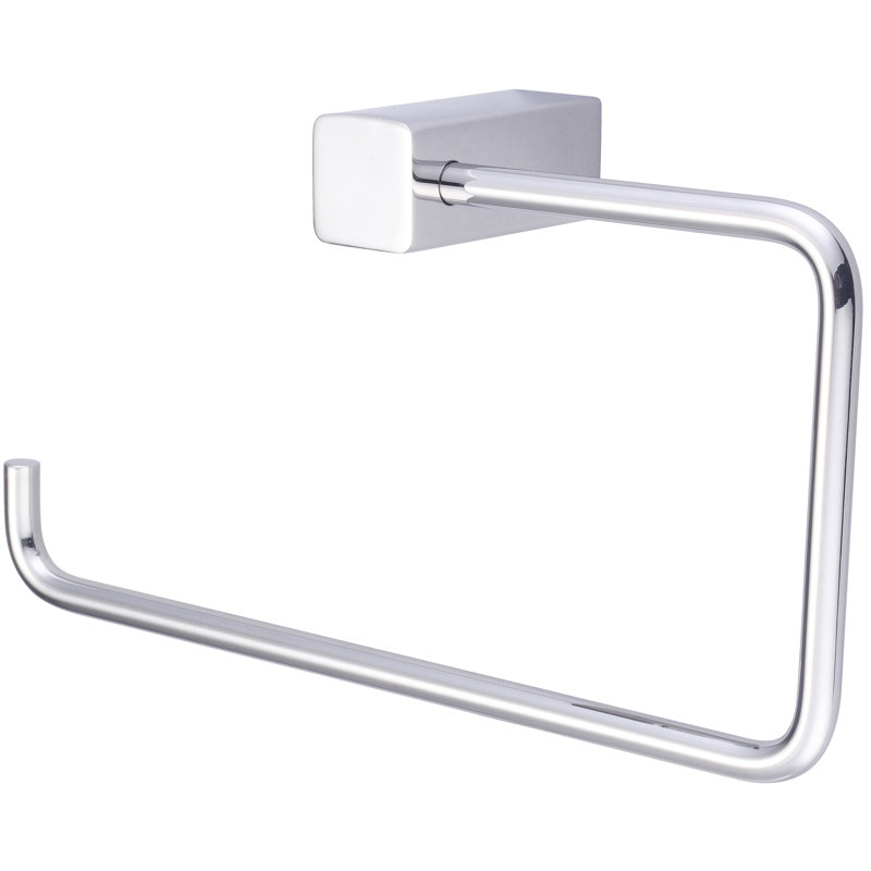 Anneau à serviette, Chrome poli