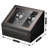 4+6 Auto Rotation Leather Watch Winder Storage Display Case Box