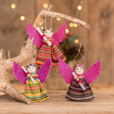 3.1'' Handmade Hanging Figurine Ornament