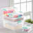 Sterilite Large Clip Storage Box, 12 Pack, and Small Clip Storage Box, 6 Pack