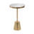 Hardeman Genuine Marble Pedestal End Table-1293736100