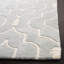 Tapis gris / ivoire en laine touffeté à la main Carolene-19273301
