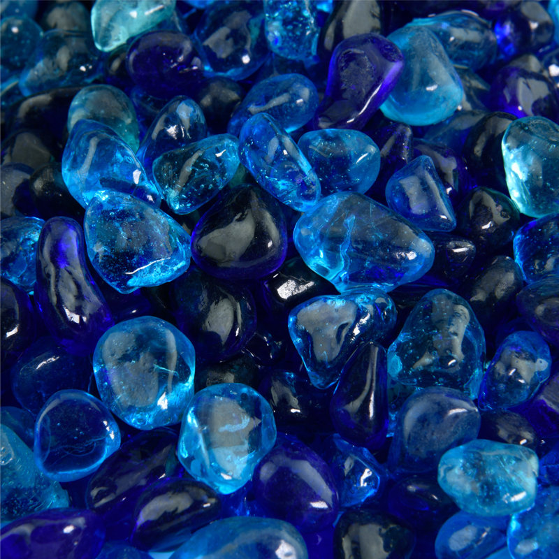 10 Lb. Fire Glass, Beach Vibes