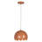 Scalloped Metal Pendant Lamp