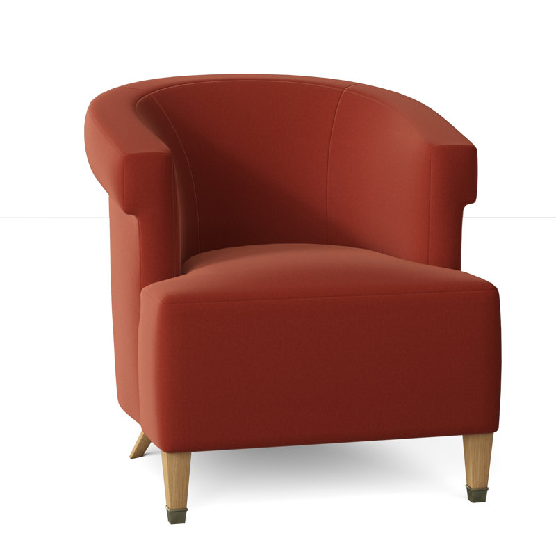Fauteuil large de 30,5 po Madame, Tangelo Margaret, Ambre
