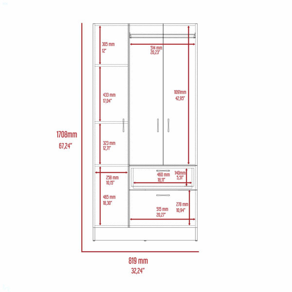 Dimensions du produit