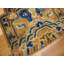 Antique Ningxia Chinese Allover Yellow 1800s Rug