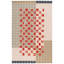 Elswick Geometric Hand Tufted Wool/Cotton Area Rug in Gray/Red/Beige-643590231