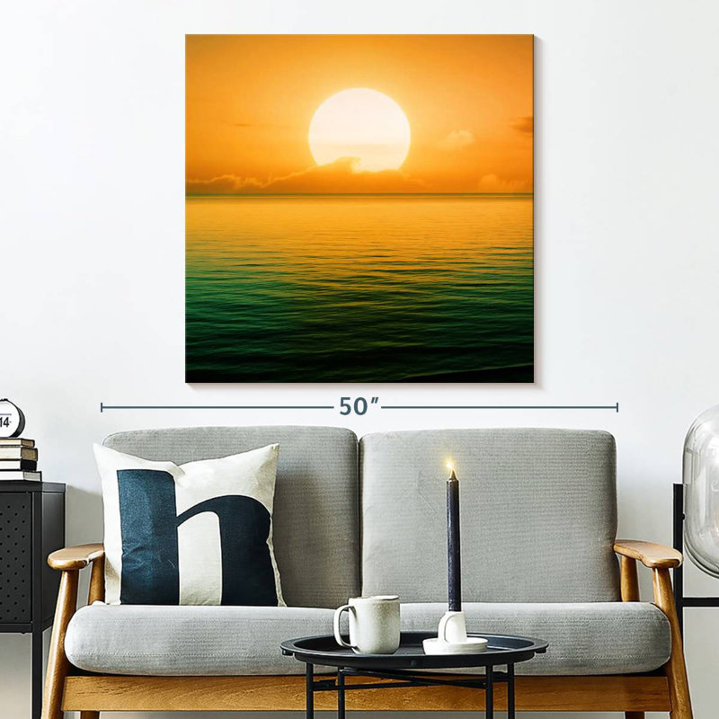 Gillard Sunset Over Sea