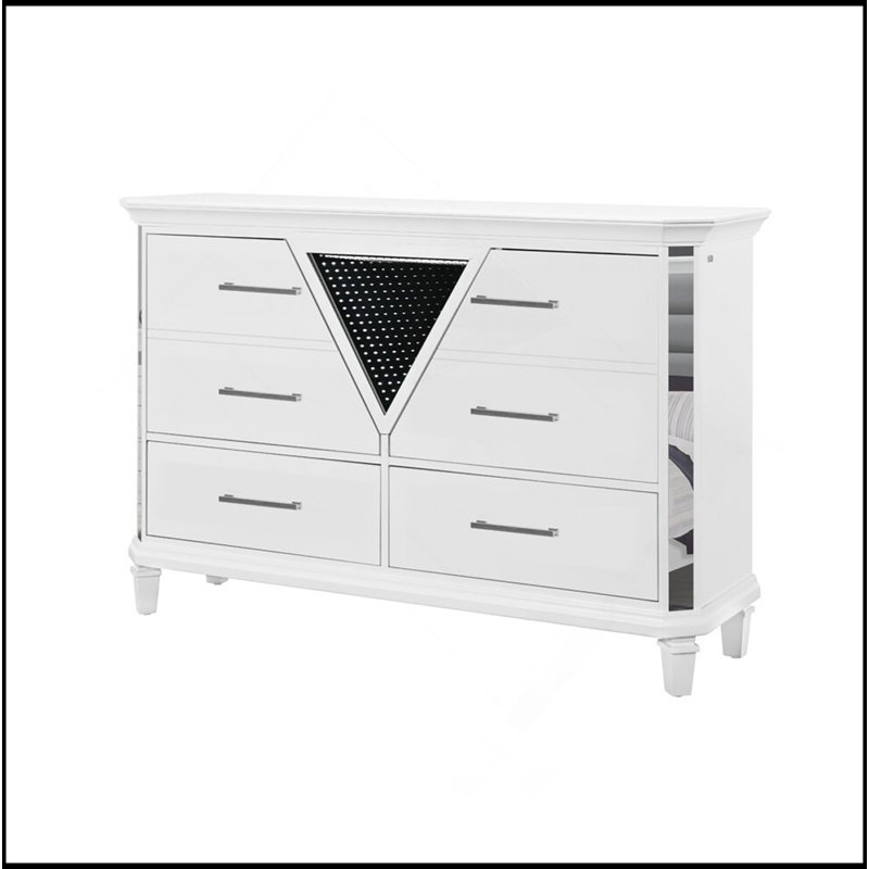 Meuble-lavabo blanc Muhan