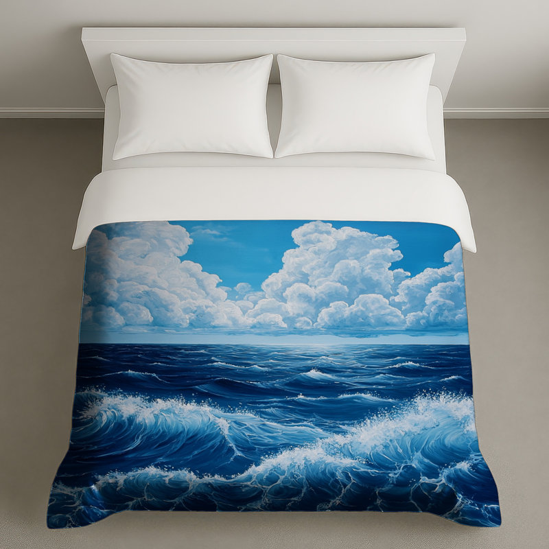 Housse de couette Ocean Bedding, Lit simple