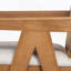Tabouret de bar confortable en tissu rembourré de mousse avec une structure en bois d'hévéa durable et un dossier en plastique de canne tissé pour le bar et la cuisine-1752042026