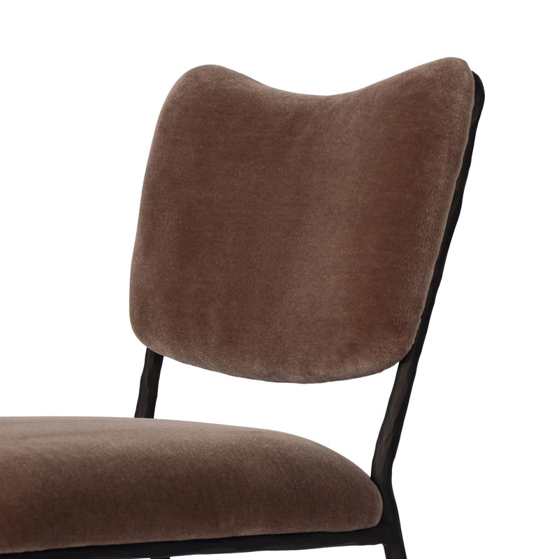 Nemona Upholstered Dining Chair, Monte Mushroom