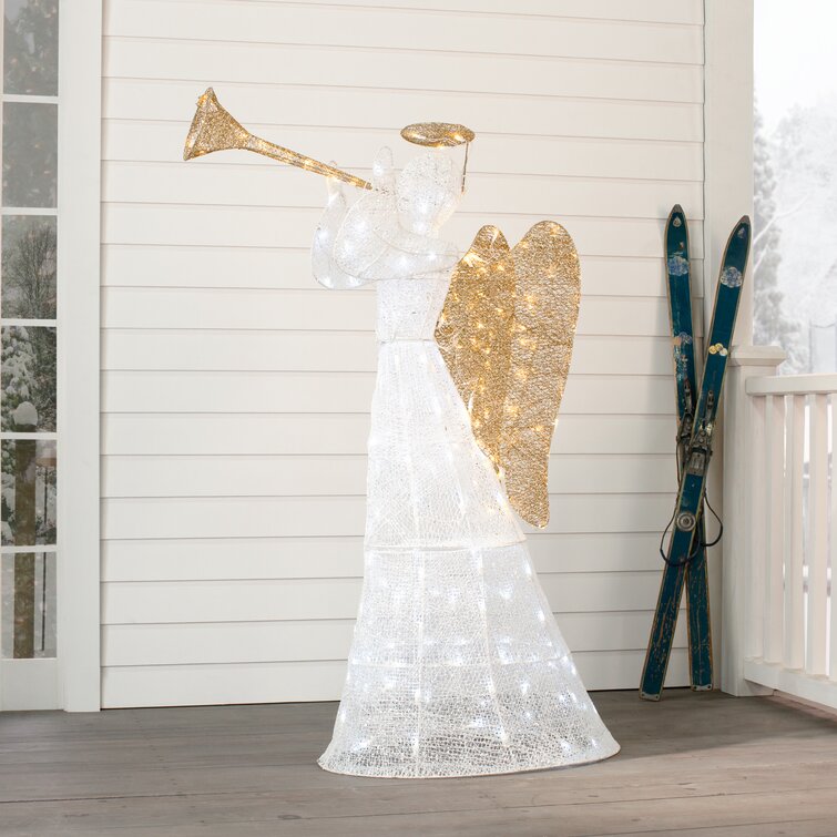 Crystal Angel Lighted Display