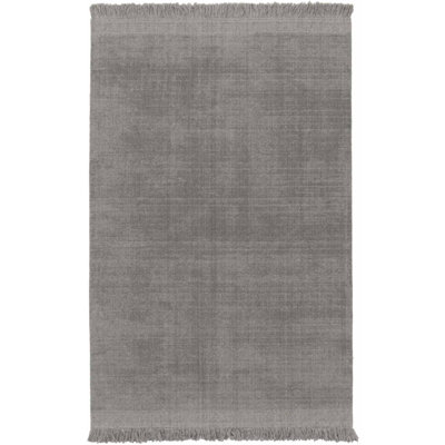 Aerilyn Solid Colour Hand Woven Area Rug