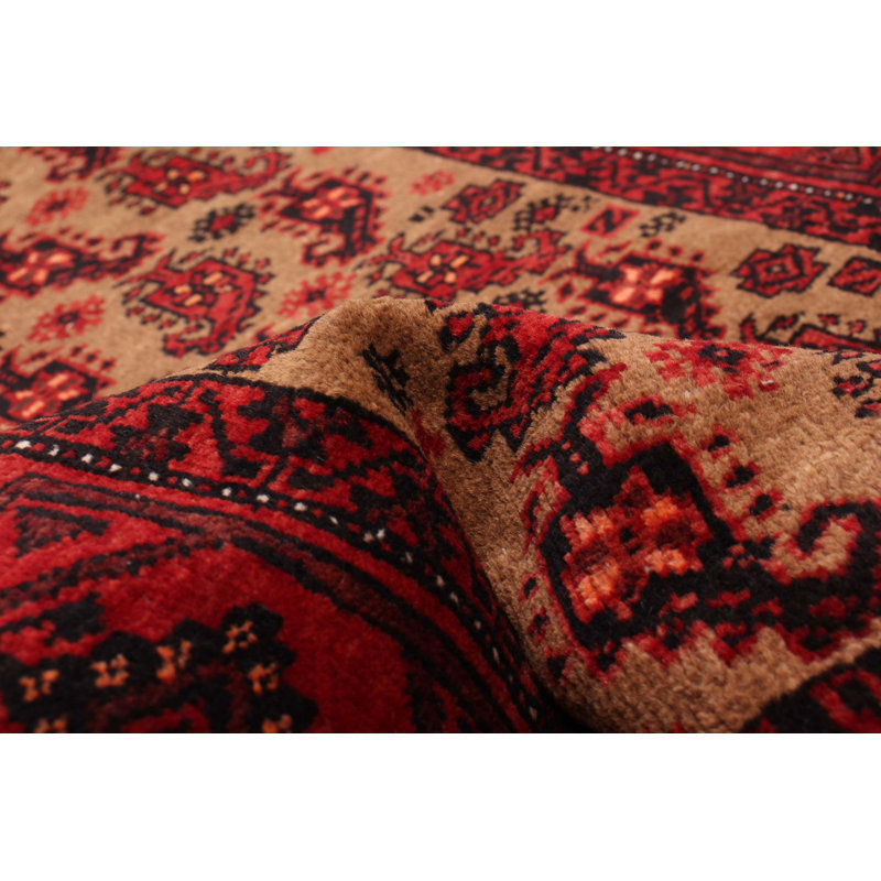 One-of-a-Kind 3'2" X 6'1" 2000s Wool Area Rug in