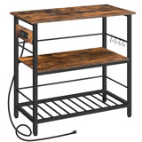 Vuto 35.8" Kitchen Island Table with Power Outlet