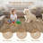 Machine Washable Rug with Rubber Backing Border Design Non-Slip Carpet for Living Room, Bedroom, Dining Room, Office, Playroom-1667536535