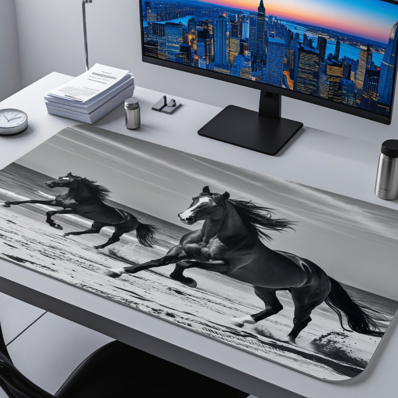 Polyester Desk Pad, 14.4x12.1