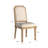 Hildemar 20.5'' H Linen Upholstered Side Chair-313146394-391525448