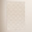 Becker Ivory Charcoal Hand-Woven Geometric Wool Rug