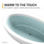 Baignoire de trempage autoportante de 76 po x 41 po Kekehun