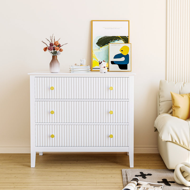 Tierah 36.2'' W 3 - Drawer Dresser