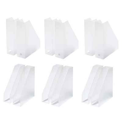 Porte-documents en plastique transparent pour bureau 2 pièces Like-it