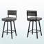 Ensemble de 2 tabourets pivotants Kingsgate