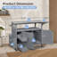 Chariot de cuisine pour l'extérieur 54,33 "Farmhouse-402076279