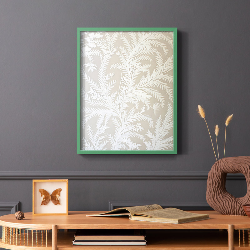 WM MORRIS Series DCCXL  -Premium Framed Print -Ready to Hang - No Nails Required