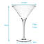 Leon 110ml Martini Glass Set