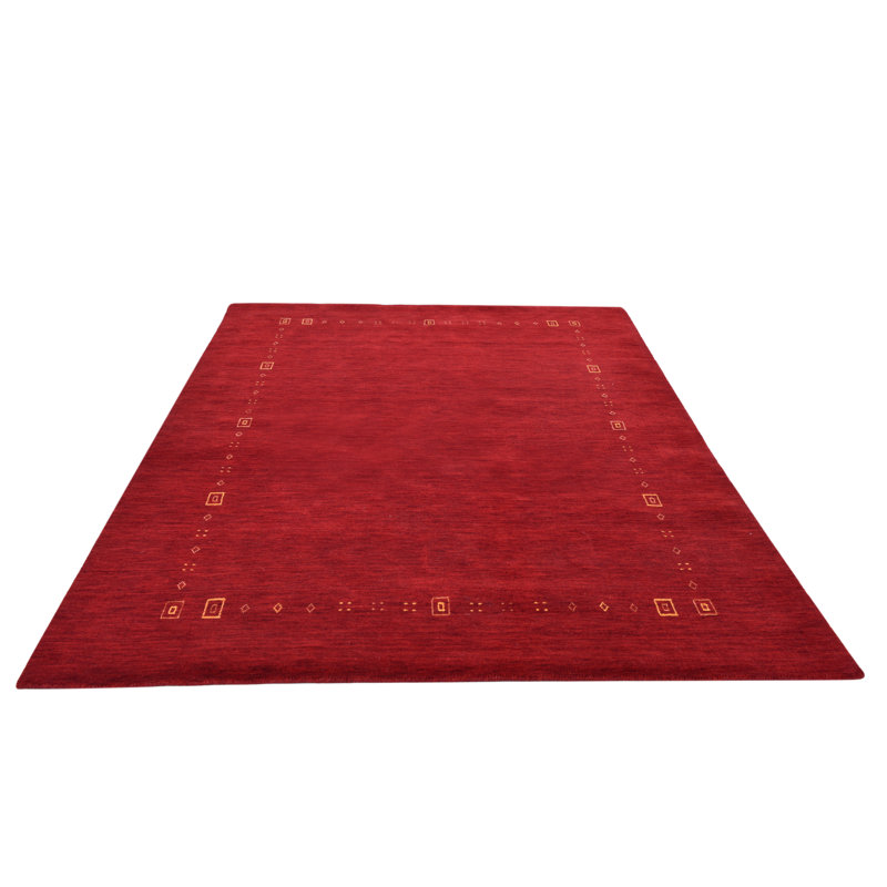 Tofino Geometric Wool Hand Woven Area Rug, Rectangle 70 x 140cm