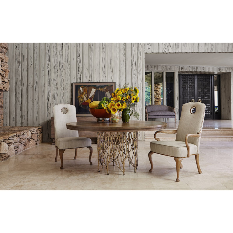 Forest Round Solid Oak Dining Table