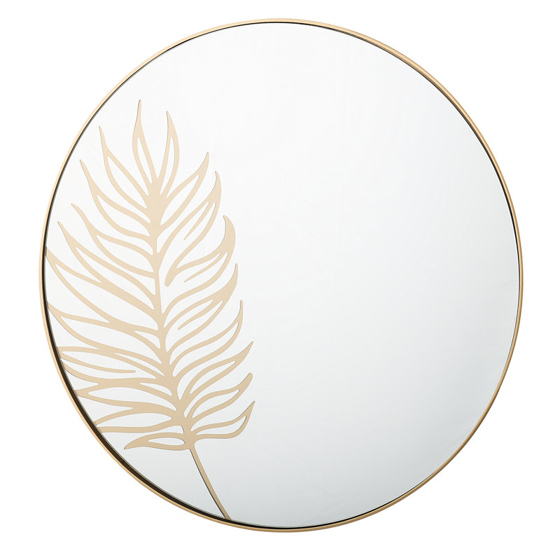 Kamiska Wood Flat Wall Mirror