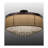 Zarielle Idalight Semi Flush Mount