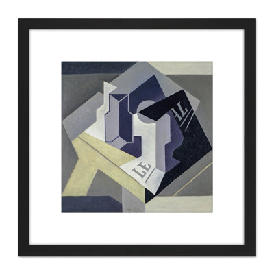 Frutero Y Periodico by Juan Gris - Single Picture Frame Painting