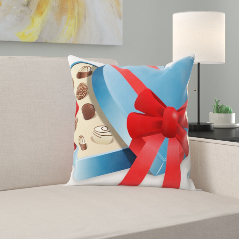 Microsuede Throw Pillow