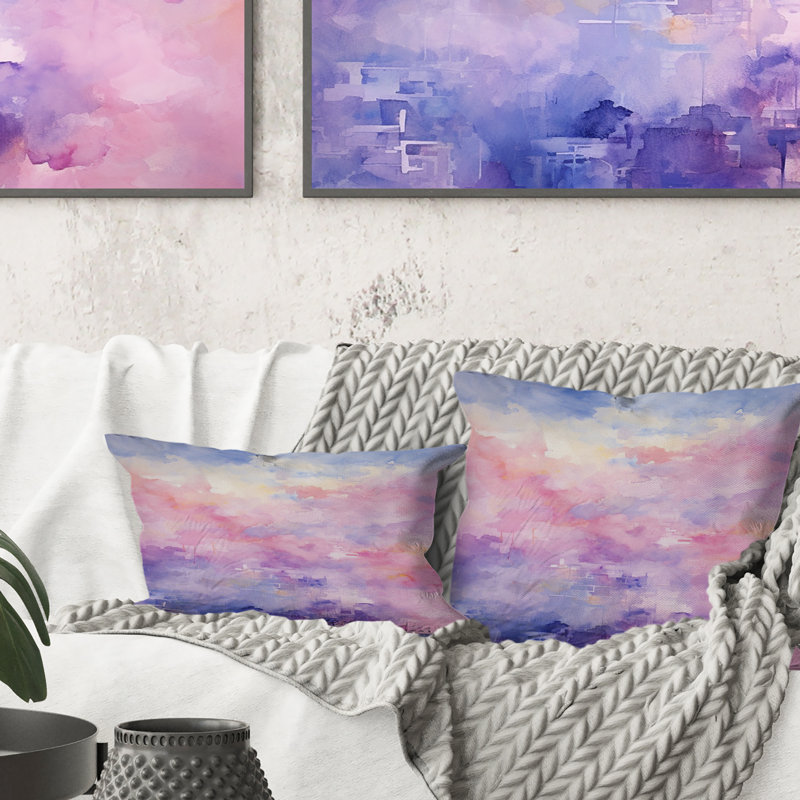 Photo colorée Skyline Serenade I - Coussin décoratif imprimé ciel