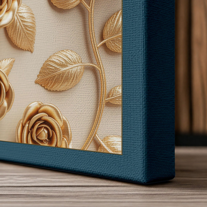 Print, 18x12 - 45.7 x 30.5 cm, Teal Border