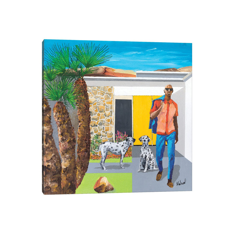 Clyde by Dan Nelson - Wrapped Canvas Painting, 30.48 cm H x 30.48 cm W