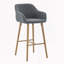 Ensemble de 2 tabourets de bar modernes-1208410200