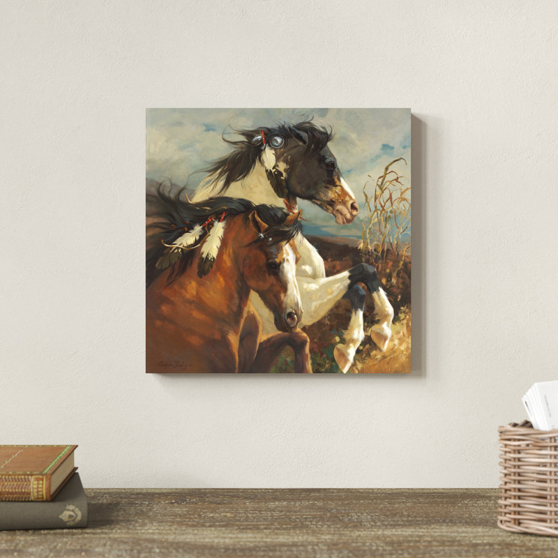 " Wind Voyager " Painting Print, 12" H x 12" W x 1.25" D