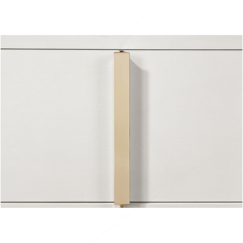 Commode blanche 5 tiroirs Medici, Blanc